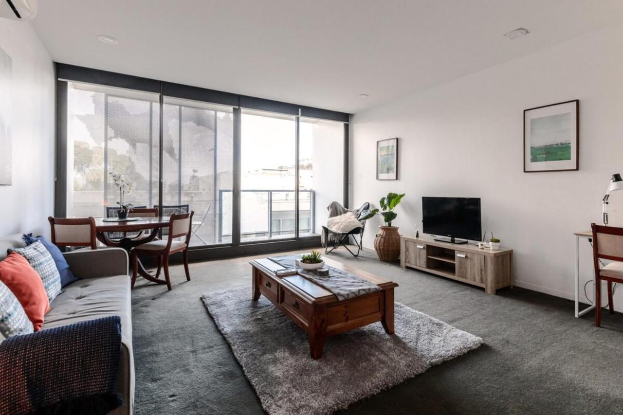 Spacious 1 Bedroom Apartment In Prahran Melbourne Eksteriør billede