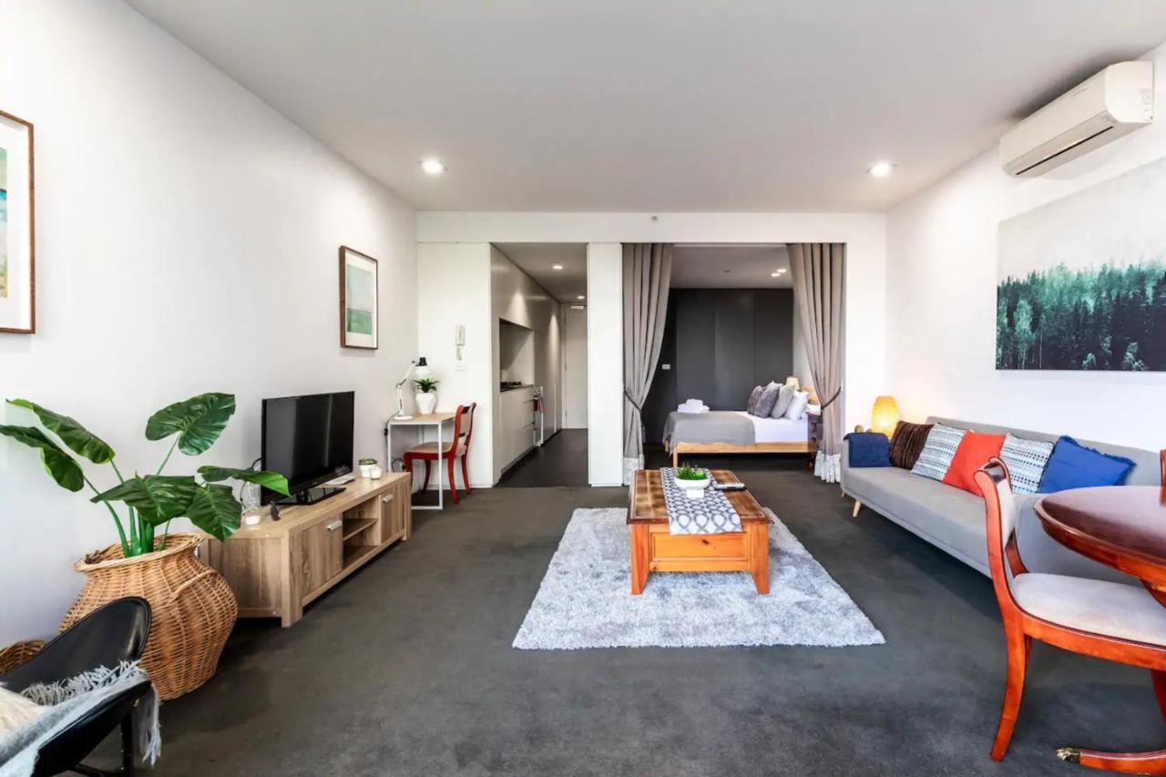 Spacious 1 Bedroom Apartment In Prahran Melbourne Eksteriør billede